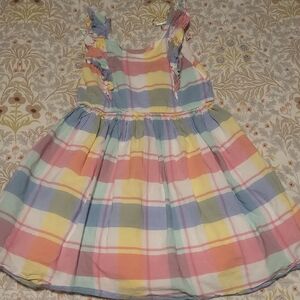Tommy Bahama Girl's Plaid Dress Size 6 Spring/Easter